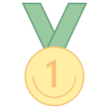 Medaille Erster Platz icon