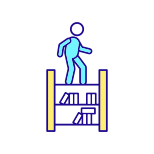 Jumping On Bookshelves icon