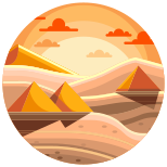 Desert icon