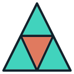 Pyramid icon