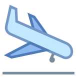 Flugzeug Landung icon