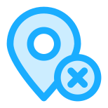 Remove Location Pin icon