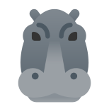 Hippopotamus icon