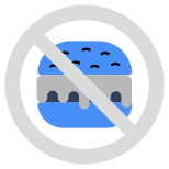 No Fast Food icon