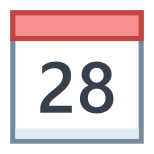 Calendar 28 icon