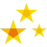 複数の星 icon