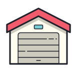 Garage geschlossen icon