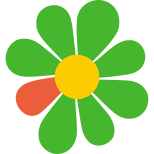 ICQ a cross-platform instant messaging and VoIP client icon