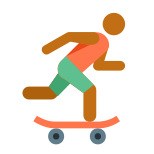Skateboarding Skin Type 4 icon