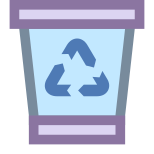 Lixeira de reciclagem icon