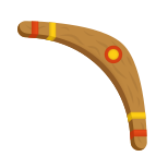 Bumerang-Emoji icon