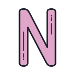 N icon