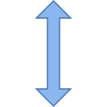Resize Vertical icon