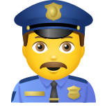 Man Police Officer icon