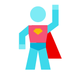 Super Hero Male icon