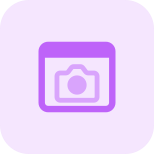 Button for uploading pictures on a website make a tool icon