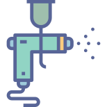 paint spray gun icon