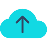 Zur Cloud hochladen icon