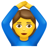 Женщина показывает жест ок icon