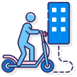 Electric Scooter icon