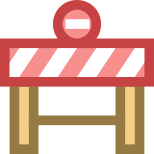 道路閉鎖 icon