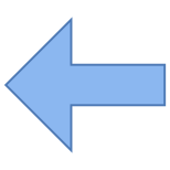 Arrow Pointing Left icon