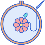 Embroidery icon