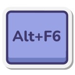 touche alt-plus-f6 icon