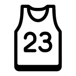Maillot de basket icon