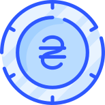 moneda-externa-hryvnia-vitaliy-gorbachev-azul-vitaly-gorbachev icon