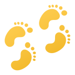Impronte di bebè icon