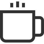 Caffè caldo icon