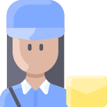 Postwoman icon