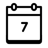 Calendário 7 icon