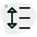 Text line spacing gap document-format alignment tool icon