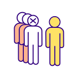 Group Exclusion icon