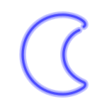 Символ луны icon