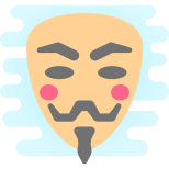 Guy-Fawkes-Maske icon