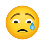 Crying Face icon