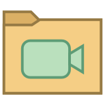 cartella video icon