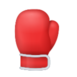 Boxhandschuh-Emoji icon