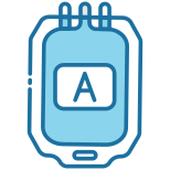 external-Blood-Bag-blood-donation-bearicons-blue-bearicons-3 icon