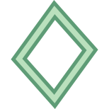 Rhomboid Shape icon