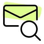 Search email message icon