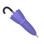 Emoji mit geschlossenem Regenschirm icon