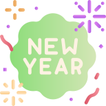 Happy New Year icon