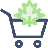 shopping plant icon