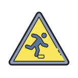 바닥 장애물 icon