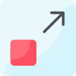 Redimensionner icon