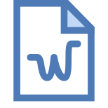 Word File icon